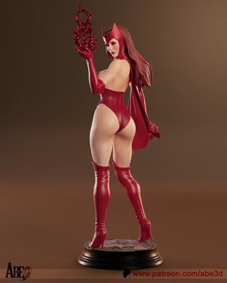 Figura Resina Scarlet Witch (Wanda Maximoff)
