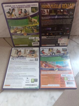 Xbox 360 Kinect + 4 Giochi