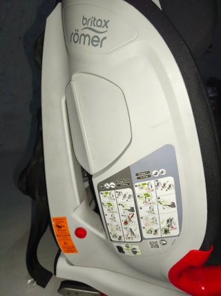 Silla de coche Britax Römer negra