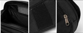 Bolso negro deportivo.