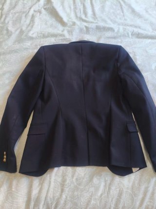 Blazer Zara Mujer Negro