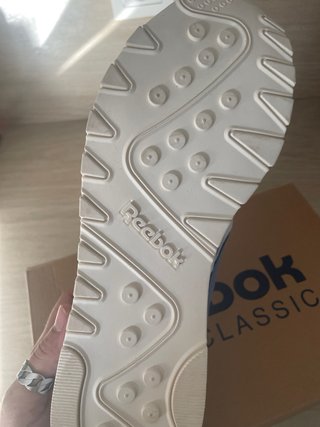 Zapatillas Reebok Azul y Blanco