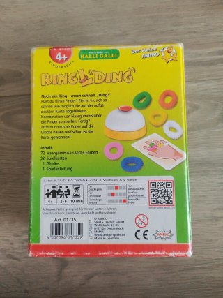 Juego de mesa Ring Ding