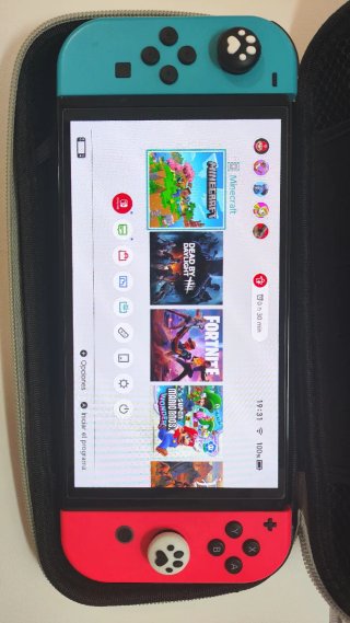 Nintendo Switch OLED Fundas y Caja