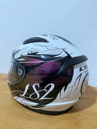 Casco Ls2 Rapid Boho Plumas