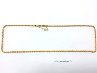 cadena oro 18k 25cm