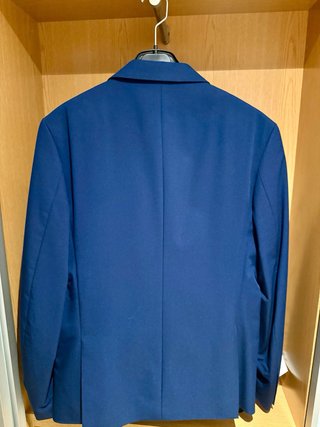 Traje completo ZARA azul hombre talla M (48)