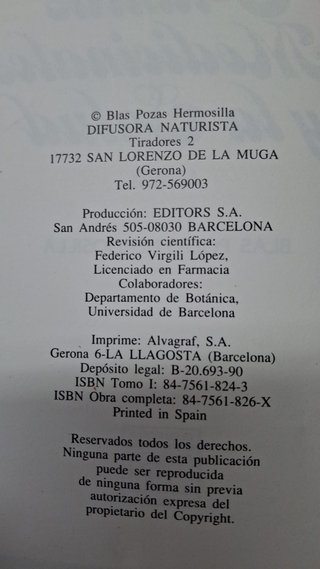 Libro Vintage - Nueva Guía de las Plantas Medicina