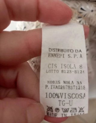 Vestito lungo fresca viscosa
