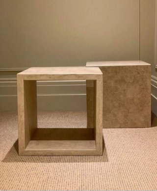Mesas auxiliares de piedra a medida