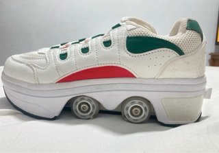 Zapatillas con ruedas desplegables
