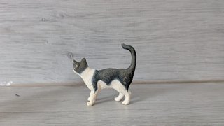 Figura gato y perro juguete