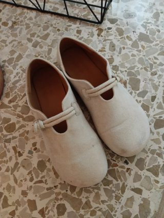 Scarpe Barefoot Donna Crema