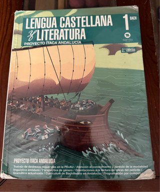 Libro Lengua Castellana y Literatura, 1 BACH.