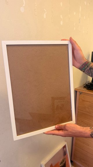 Marco de fotos de madera Leroy Merlin como nuevo