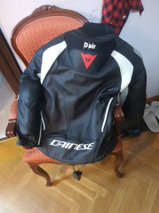 Chaqueta Dainese Airbag Piel Talla 52
