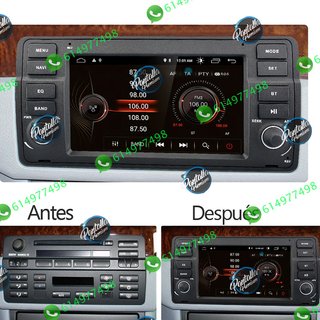 Radio Pantalla CARPLAY para BMW E46 M3 318/320
