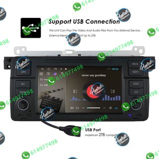 Radio Pantalla CARPLAY para BMW E46 M3 318/320