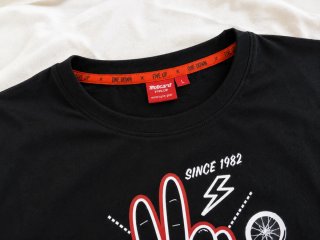Camiseta Biker Wave negra talla L nueva