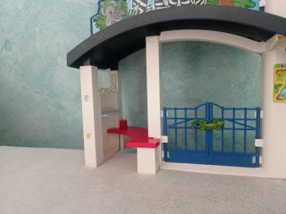 Ampliación puerta zoo Playmobil