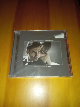 CD+DVD Precintado Alejandro Fernández Confidencias