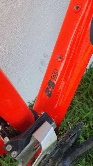 Bicicleta Orbea Roja