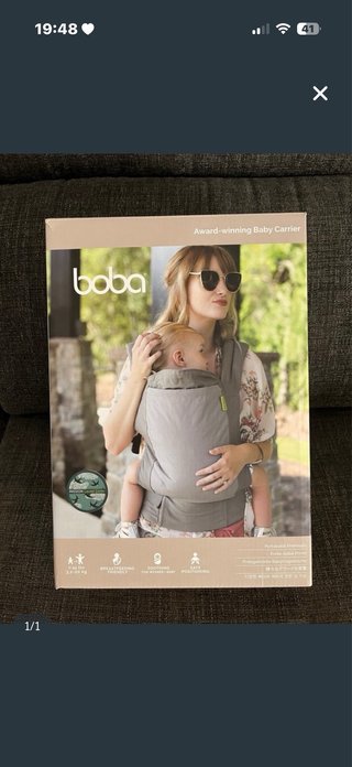 Mochila portabebés Boba.