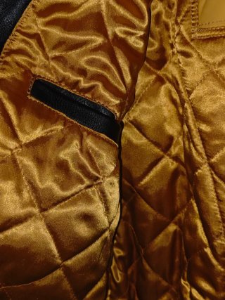 Goldtop Giacca Biker Pelle Nera Taglia 44