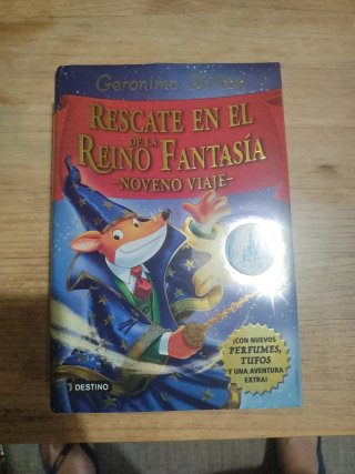 Lote 5 libros de Gerónimo Stilton