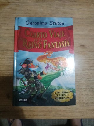 Lote 5 libros de Gerónimo Stilton
