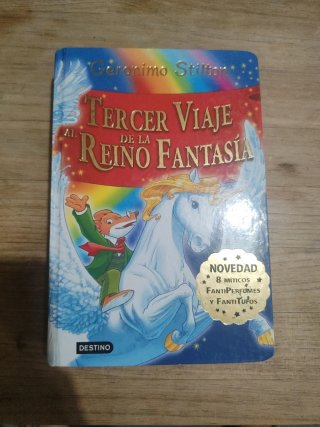 Lote 5 libros de Gerónimo Stilton