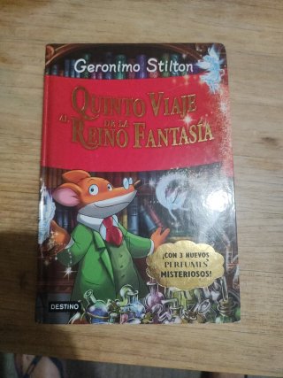 Lote 5 libros de Gerónimo Stilton