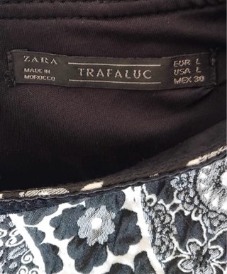 Vestido Zara Trafaluc estampado