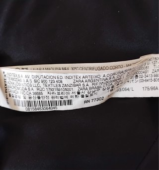 Vestido Zara Trafaluc estampado