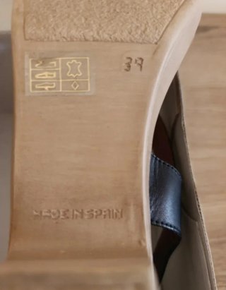 Sandalias Tacón Paula Urban Talla 39