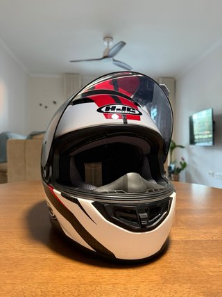 Casco HJC Talla L Visera Oscura