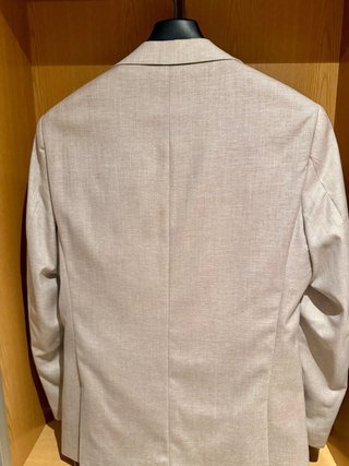 Traje JVZ Beige Talla M Chaleco Incluido