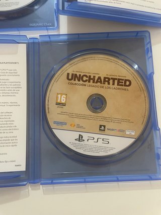 Lote 3 Juegos PS5: Uncharted, FF XVI, TLOU