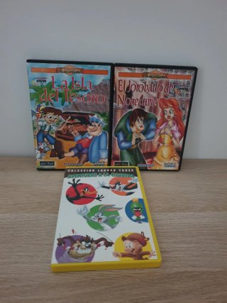 PELÍCULAS Y SERIES ANIMADAS-DIBUJOS EN FORMATO DVD