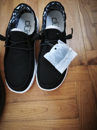 Scarpe Hey Dude da donna nere ultraleggere