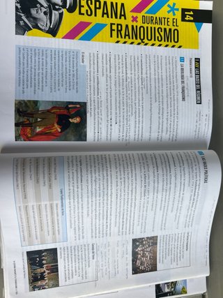 Historia de España 2 bachillerato, Proyecto fan...