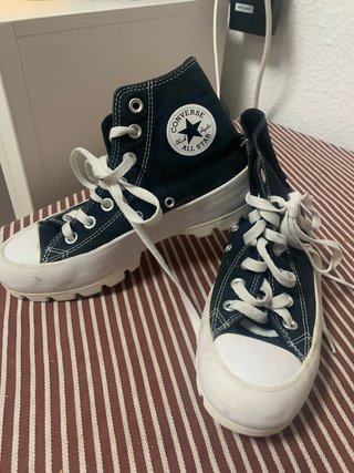 Converse Botas Negras Plataforma
