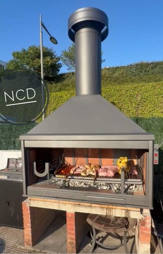 Barbacoa de acero Inoxidable