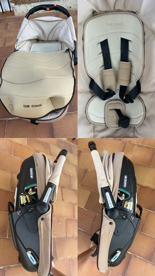 Carrito Bebe Be Cool + Patinete accesorio