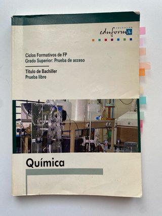 LIBRO QUIMICA PRUEBA ACCESO GRADO SUPERIOR