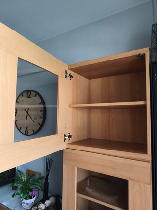 2 Muebles Estructura Besta Ikea con puertas