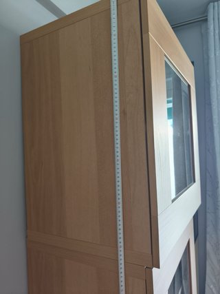 2 Muebles Estructura Besta Ikea con puertas