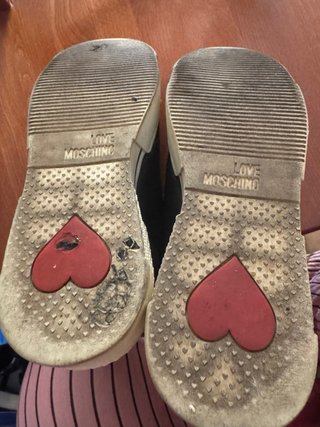 Scarpe Moschino donna nere bianche taglia 41