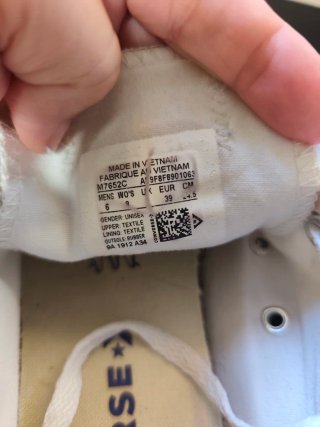 Converse All Star bajas – Talla 39