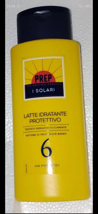 PREP I Solari Latte Idratante Protettivo SPF 6